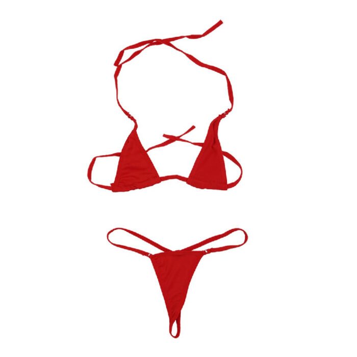 Classic Triangle Bikini Set – Timeless Beachwear - Image 1